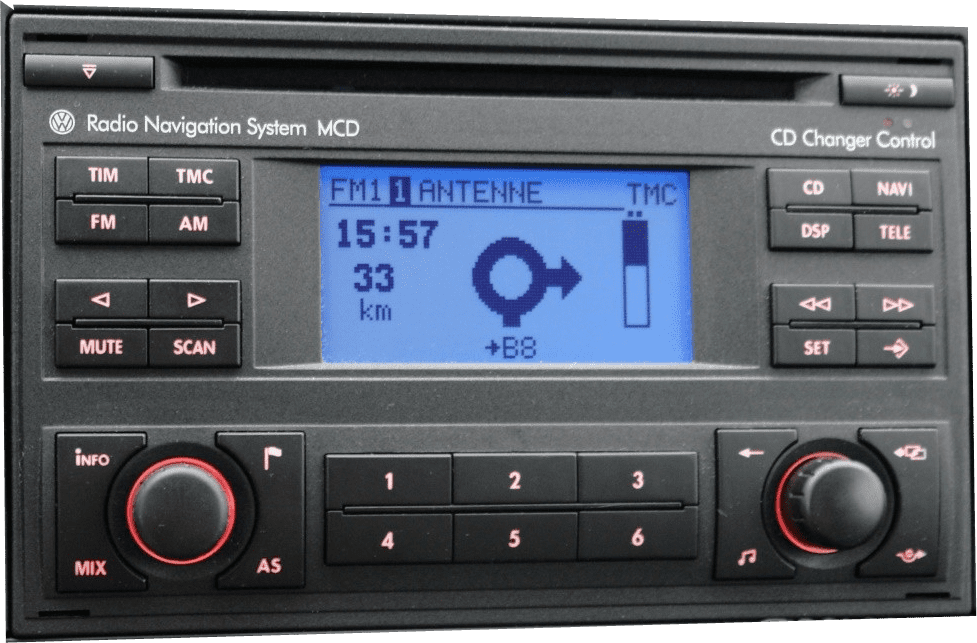 VW MFD2 DX RNS MCD NAVIGATION MAP UPDATE DISC 2014