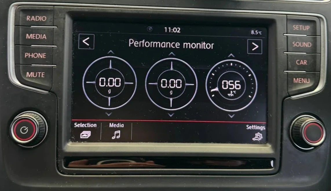 VW Golf MIB 2 Head Unit
