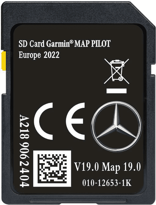 Mercedes 2022/2023 Garmin Map Pilot SD Card Update (A2189062404)