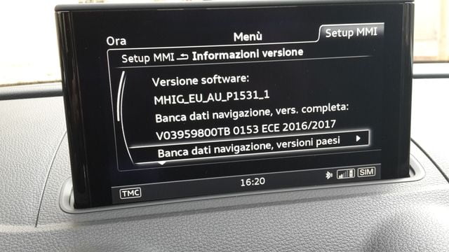 Audi MIB1 High / MHIG / K1555 / Europe & UK Firmware SD Card