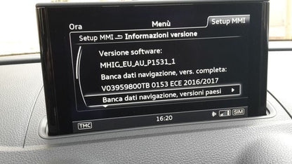 Audi MIB1 High / MHIG / K1555 / Europe & UK Firmware SD Card