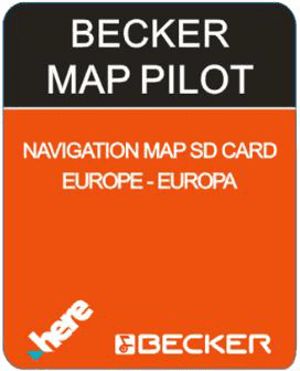 VOLKSWAGEN BECKER 2023/2024 MAP PILOT SAT NAV SD CARD EUROPE Sd Card