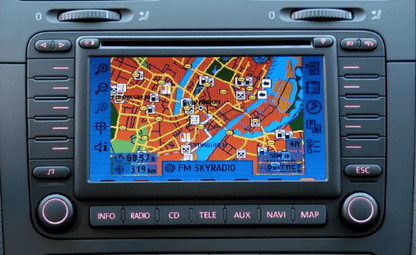 VW MFD2 DX RNS MCD NAVIGATION MAP UPDATE DISC 2014